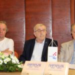 Miljenko Jergović, dr. Franjo Topić i akademik Mislav Ježić