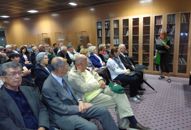 Zvonimir Marić govorio na tribini u Nacionalnoj i sveučilišnoj knjižnici u Zagrebu