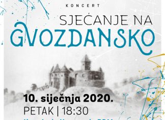 Koncert “Sjećanje na Gvozdansko”