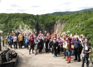 Pozdrav Napretku s Plitvica