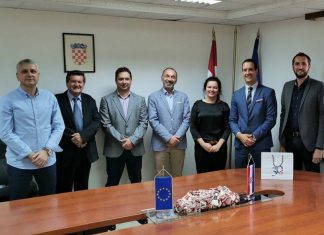 U Središnjem državnom uredu za Hrvate izvan Republike Hrvatske održan sastanak s izaslanstvom HKD Napredak