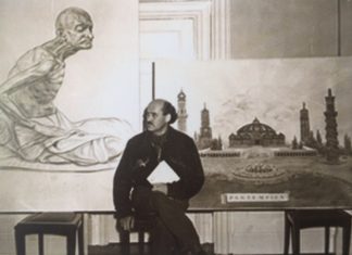 Mahatma Gandhi i Kristijan Kreković povezujući Indiju i Hrvatsku