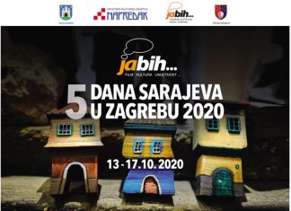 Započinje festival “Ja BiH 5 dana Sarajeva u Zagrebu 2020.”