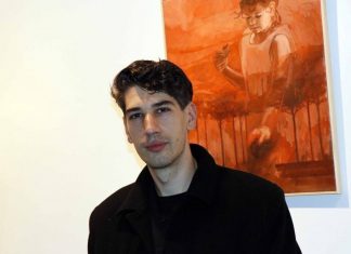 Izložbom slika akademskog slikara Nebojše Dimovskog obilježena 30. obljetnica obnove rada HKD Napredak Glavna podružnica Mostar