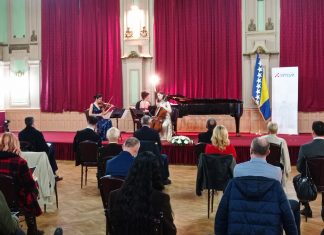 U Sarajevu upriličen koncert Napretkovog tria “Musica Salinea”