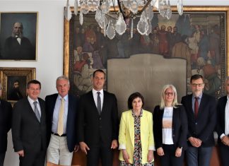 Sastanak čelništva Matice hrvatske i HKD Napredak