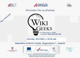 Jesensko WikiGeeks kviz druženje u Napretkovom kulturnom centru