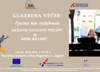 Glazbena večer – Pjesma kao nadahnuće