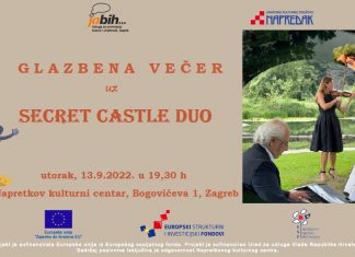 Glazbena večer uz Secret Castle duo