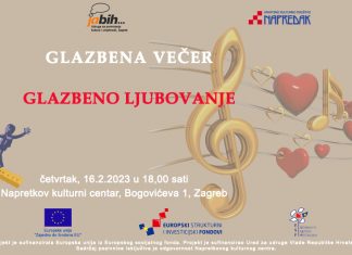 Glazbeno ljubovanje – večer povodom Valentinova
