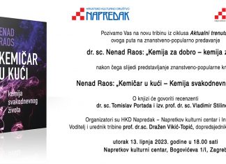 Tribina: “Kemija za dobro – kemija za zlo”