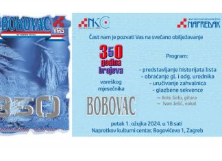 30 godina i 350 brojeva vareškog mjesečnika „BOBOVAC“