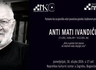 Pjesnička večer posvećena Anti Mati Ivandiću