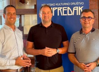 Sastanak predsjednika Napretka, Prstena i Napretkovog kulturnog centra u Zagrebu s ciljem realiziranja zajedničkih projekata
