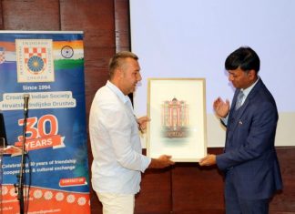 NJ. E. Raj Srivastava u Napretku održao oproštajni govor na kraju veleposlaničke karijere u Hrvatskoj