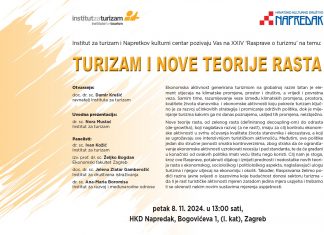 XXIV ‘Rasprave o turizmu’ TURIZAM I NOVE TEORIJE RASTA