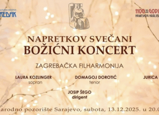 Napretkov svečani božićni koncert: Božić pod krunom tisućljeća