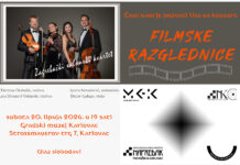 Koncert „Filmske razglednice“ u Gradskom muzeju Karlovac