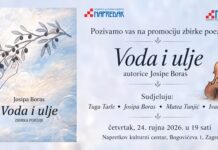 Promocija prve zbirke poezije „Voda i ulje“ autorice Josipe Boras