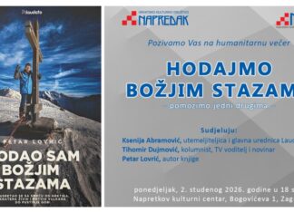 Humanitarna večer: „HODAJMO BOŽJIM STAZAMA – pomozimo jedni drugima“